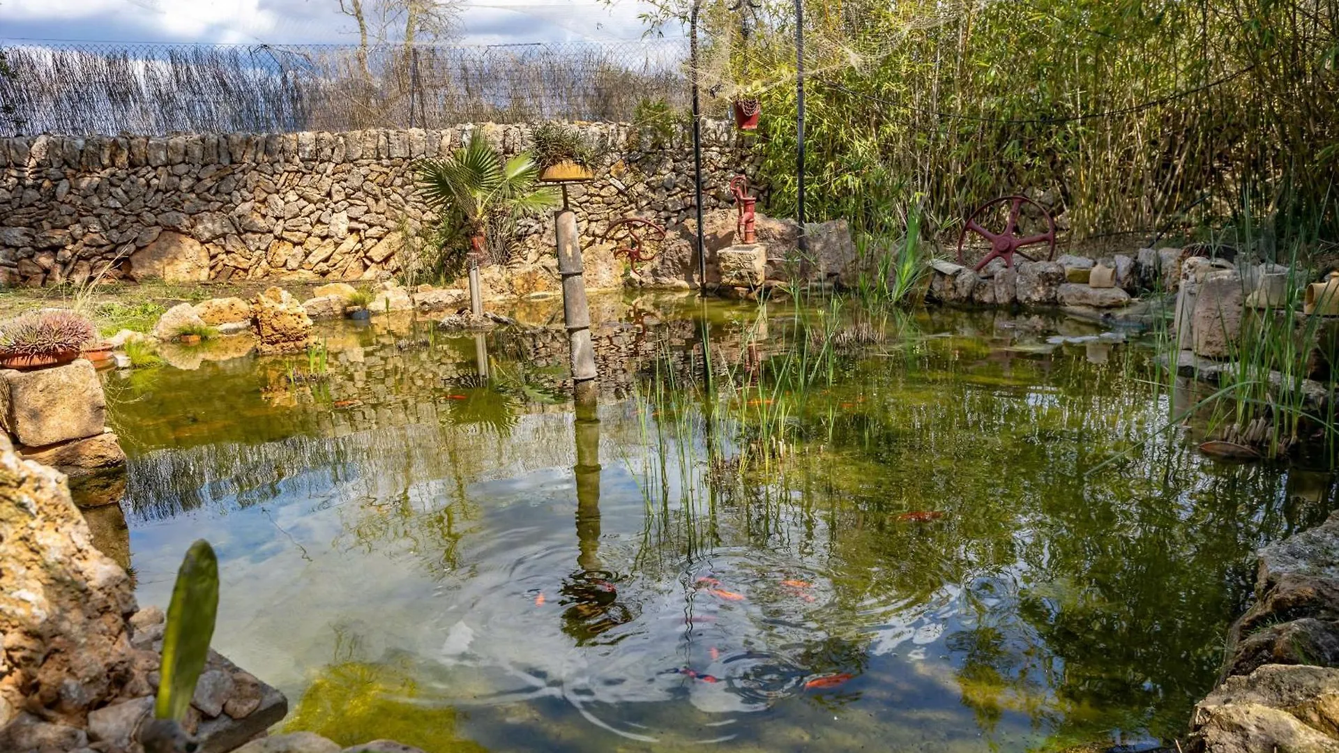 Gasthaus Sa Bassa Llova mit Pool und Wifi Santanyí Landhaus